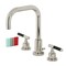 Fauceture FSC8939CKL Kaiser Widespread Bathroom Faucet W/ Brass Pop-Up, Nickel FSC8939CKL - alternate 1